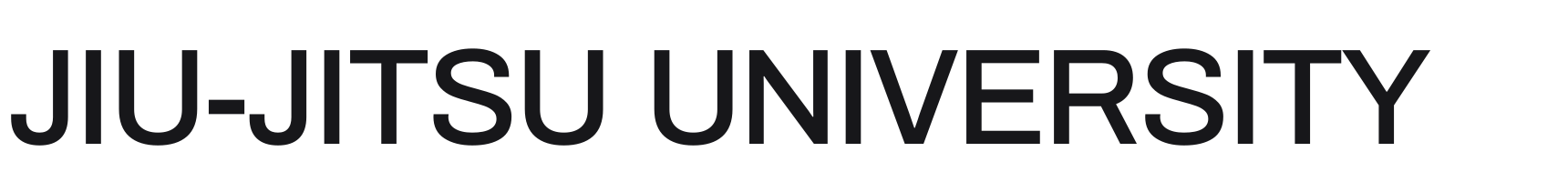 JIU-JITSU UNIVERSITY
